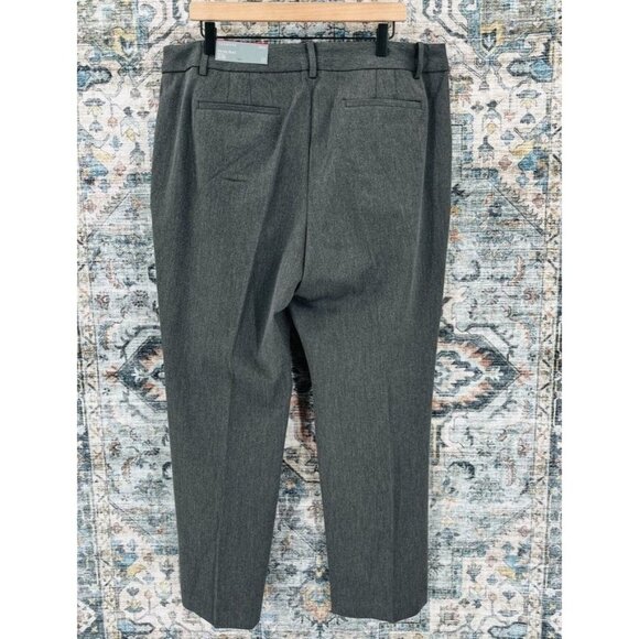 Talbots Barely Boot Pants Size 18 Grey Curvy Slacks Trousers New With Tags - Picture 2 of 13